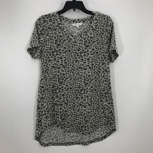 Black & Gray Cheetah/Leopard Print S